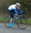 Chris Patient in action at the Royal Sutton Hilly "23" - March 2004