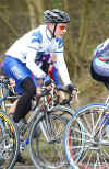 Mat Gregory in action at the Bromsgrove Spring RR - March 2004  Larry Hickmott